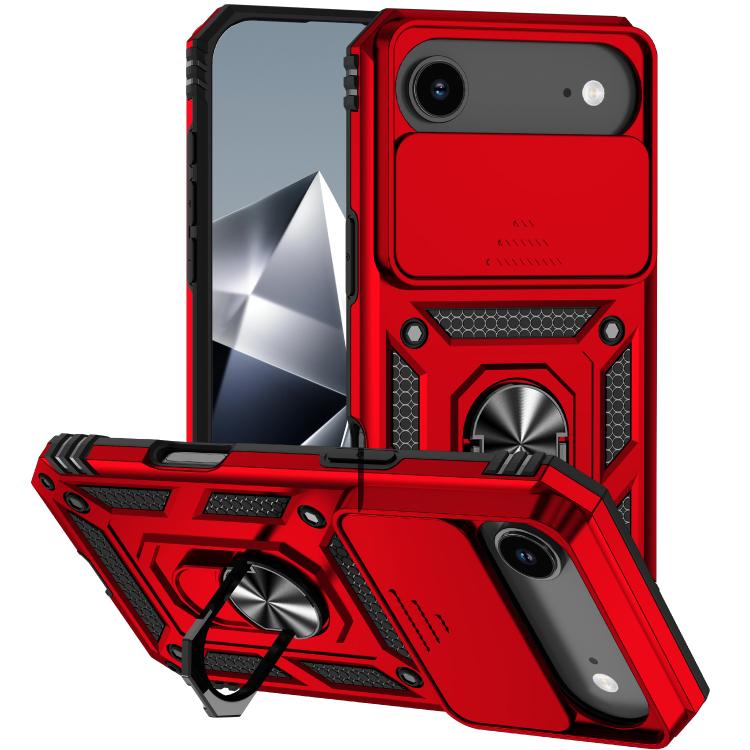 Sliding Camshield Holder Phone Case, For iPhone 17e / 16e, For iPhone 17 Pro Max, For iPhone 17 Pro, For iPhone 17, For iPhone Air