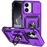 Sliding Camshield Holder Phone Case, For iPhone 18, For iPhone 18 Pro, For iPhone 18 Pro Max, For iPhone 17e / 16e, For iPhone 17 Pro Max, For iPhone 17 Pro
