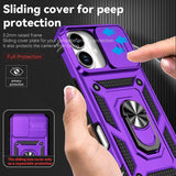 Sliding Camshield Holder Phone Case, For iPhone 18, For iPhone 18 Pro, For iPhone 18 Pro Max, For iPhone 17e / 16e, For iPhone 17 Pro Max, For iPhone 17 Pro