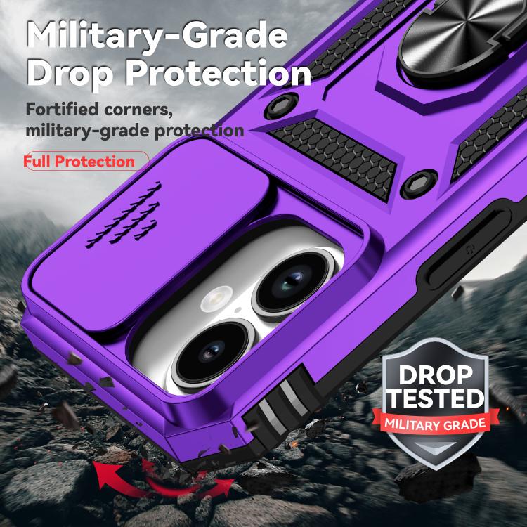 Sliding Camshield Holder Phone Case, For iPhone 18, For iPhone 18 Pro, For iPhone 18 Pro Max, For iPhone 17e / 16e, For iPhone 17 Pro Max, For iPhone 17 Pro