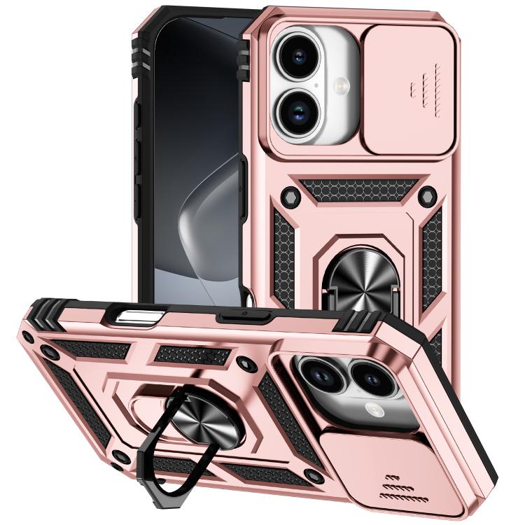 Sliding Camshield Holder Phone Case, For iPhone 18, For iPhone 18 Pro, For iPhone 18 Pro Max, For iPhone 17e / 16e, For iPhone 17 Pro Max, For iPhone 17 Pro