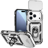 Sliding Camshield Holder Phone Case, For iPhone 18, For iPhone 18 Pro, For iPhone 18 Pro Max, For iPhone 17e / 16e, For iPhone 17 Pro Max, For iPhone 17 Pro
