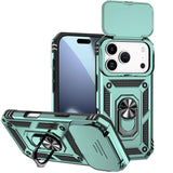 Sliding Camshield Holder Phone Case, For iPhone 18, For iPhone 18 Pro, For iPhone 18 Pro Max, For iPhone 17e / 16e, For iPhone 17 Pro Max, For iPhone 17 Pro