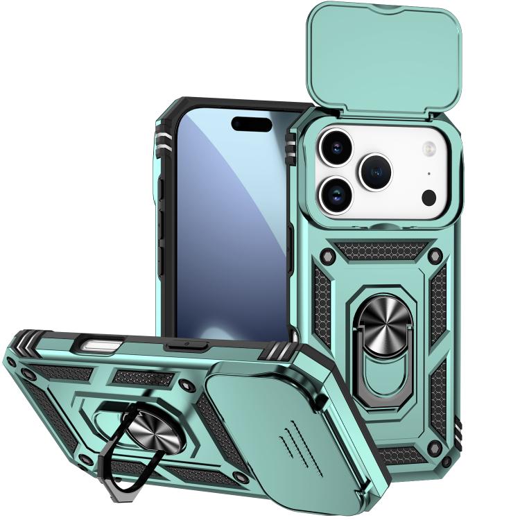 Sliding Camshield Holder Phone Case, For iPhone 18, For iPhone 18 Pro, For iPhone 18 Pro Max, For iPhone 17e / 16e, For iPhone 17 Pro Max, For iPhone 17 Pro
