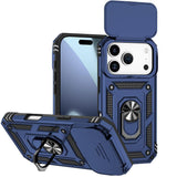 Sliding Camshield Holder Phone Case, For iPhone 18, For iPhone 18 Pro, For iPhone 18 Pro Max, For iPhone 17e / 16e, For iPhone 17 Pro Max, For iPhone 17 Pro