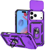 Sliding Camshield Holder Phone Case, For iPhone 18, For iPhone 18 Pro, For iPhone 18 Pro Max, For iPhone 17e / 16e, For iPhone 17 Pro Max, For iPhone 17 Pro