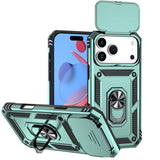 Sliding Camshield Holder Phone Case, For iPhone 18, For iPhone 18 Pro, For iPhone 18 Pro Max, For iPhone 17e / 16e, For iPhone 17 Pro Max, For iPhone 17 Pro