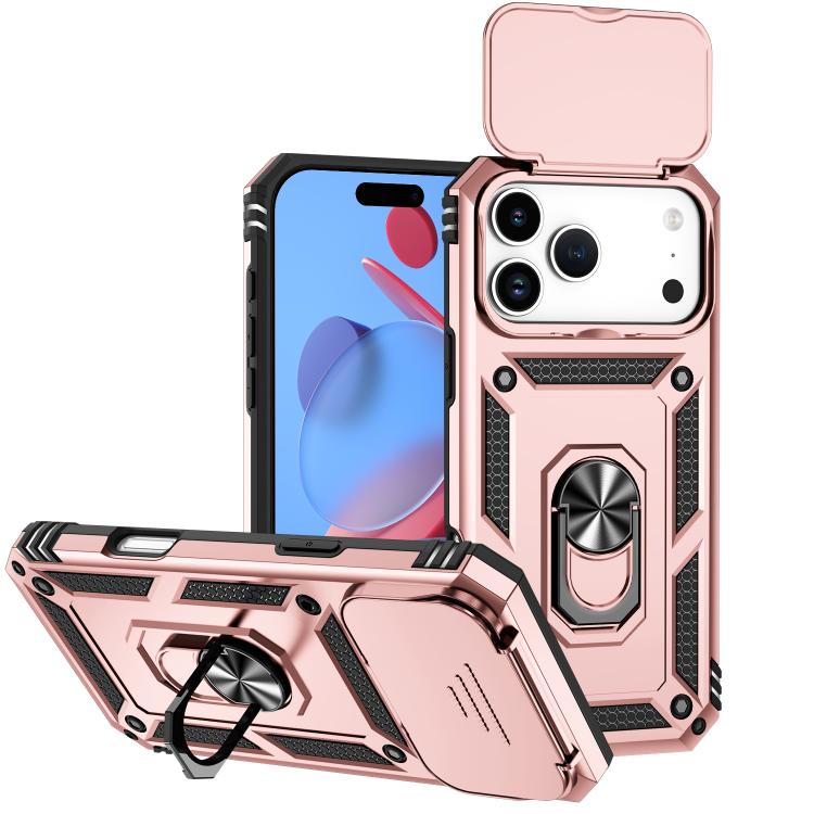 Sliding Camshield Holder Phone Case, For iPhone 18, For iPhone 18 Pro, For iPhone 18 Pro Max, For iPhone 17e / 16e, For iPhone 17 Pro Max, For iPhone 17 Pro