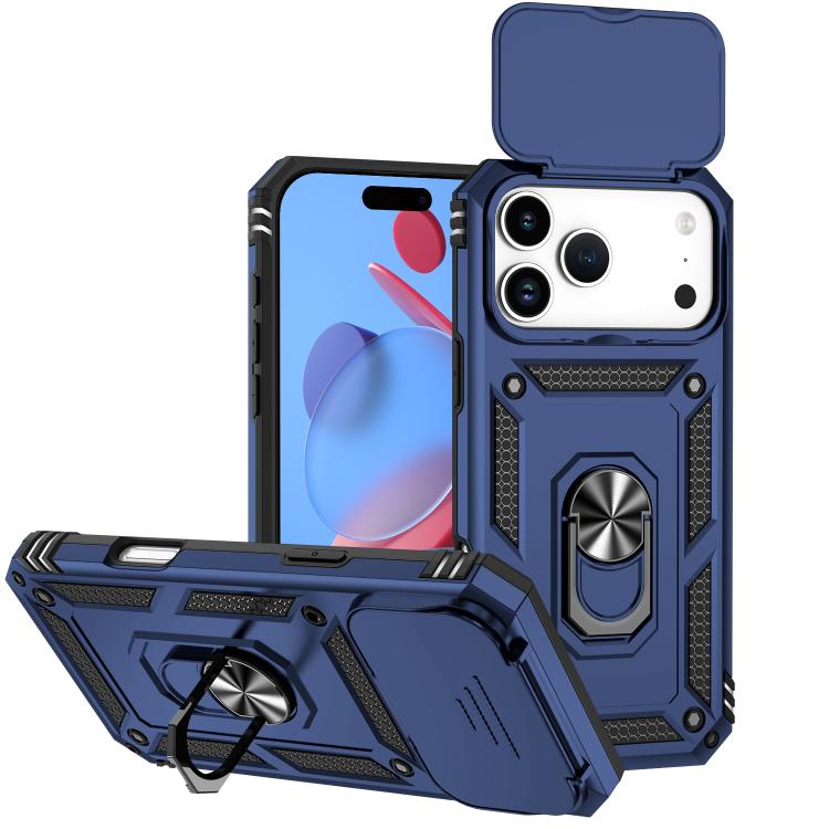 Sliding Camshield Holder Phone Case, For iPhone 18, For iPhone 18 Pro, For iPhone 18 Pro Max, For iPhone 17e / 16e, For iPhone 17 Pro Max, For iPhone 17 Pro