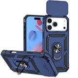 Sliding Camshield Holder Phone Case, For iPhone 18, For iPhone 18 Pro, For iPhone 18 Pro Max, For iPhone 17e / 16e, For iPhone 17 Pro Max, For iPhone 17 Pro