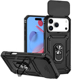 Sliding Camshield Holder Phone Case, For iPhone 18, For iPhone 18 Pro, For iPhone 18 Pro Max, For iPhone 17e / 16e, For iPhone 17 Pro Max, For iPhone 17 Pro