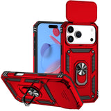 Sliding Camshield Holder Phone Case, For iPhone 18, For iPhone 18 Pro, For iPhone 18 Pro Max, For iPhone 17e / 16e, For iPhone 17 Pro Max, For iPhone 17 Pro
