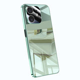 Electroplating Ice Crystal Airbag Full Coverage Shockproof Phone Case, For iPhone 14 Pro Max, For iPhone 13 Pro Max, For iPhone 13 Pro, For iPhone 13, For iPhone 12, For iPhone 12 Pro Max, For iPhone 12 Pro