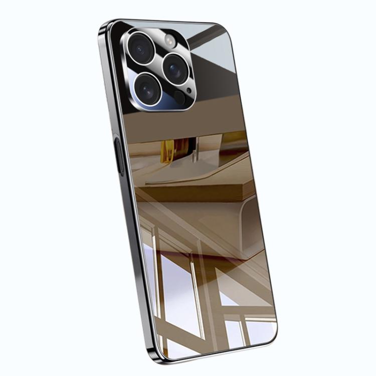 Electroplating Ice Crystal Airbag Full Coverage Shockproof Phone Case, For iPhone 14 Pro Max, For iPhone 13 Pro Max, For iPhone 13 Pro, For iPhone 13, For iPhone 12, For iPhone 12 Pro Max, For iPhone 12 Pro