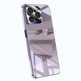 Electroplating Ice Crystal Airbag Full Coverage Shockproof Phone Case, For iPhone 14 Pro Max, For iPhone 13 Pro Max, For iPhone 13 Pro, For iPhone 13, For iPhone 12, For iPhone 12 Pro Max, For iPhone 12 Pro