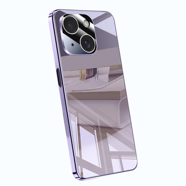 Electroplating Ice Crystal Airbag Full Coverage Shockproof Phone Case, For iPhone 16, For iPhone 15 Pro Max, For iPhone 15 Pro, For iPhone 15 Plus, For iPhone 15, For iPhone 14 Plus, For iPhone 14, For iPhone 14 Pro