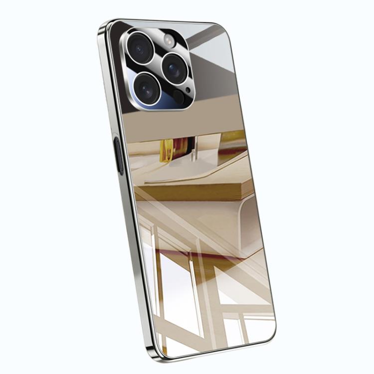 Electroplating Ice Crystal Airbag Full Coverage Shockproof Phone Case, For iPhone 14 Pro Max, For iPhone 13 Pro Max, For iPhone 13 Pro, For iPhone 13, For iPhone 12, For iPhone 12 Pro Max, For iPhone 12 Pro