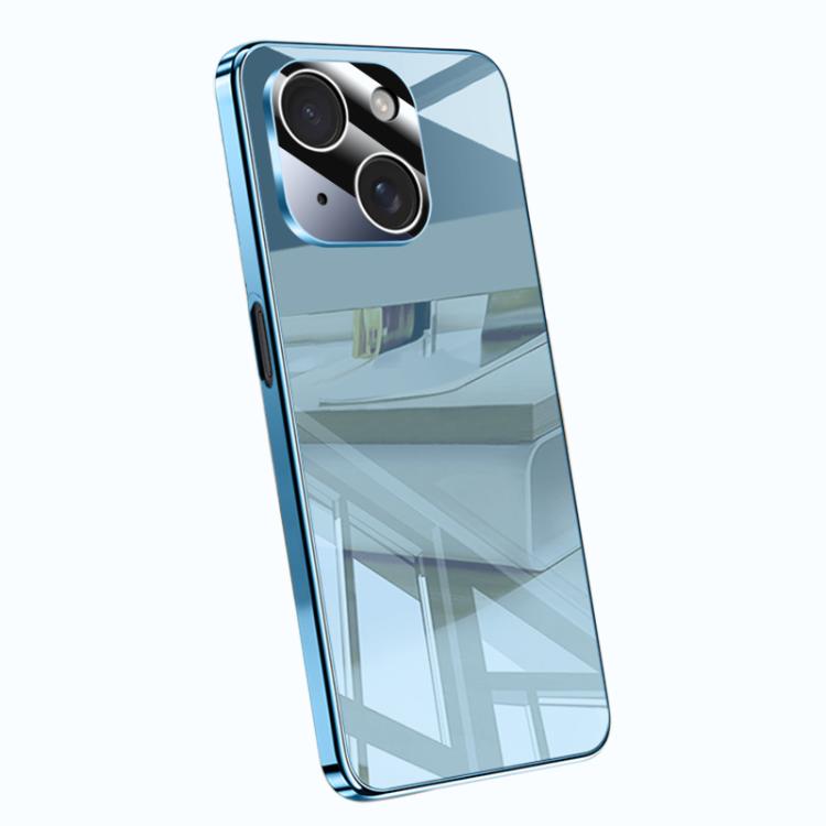 Electroplating Ice Crystal Airbag Full Coverage Shockproof Phone Case, For iPhone 16, For iPhone 15 Pro Max, For iPhone 15 Pro, For iPhone 15 Plus, For iPhone 15, For iPhone 14 Plus, For iPhone 14, For iPhone 14 Pro