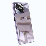 Electroplating Ice Crystal Airbag Full Coverage Shockproof Phone Case, For iPhone 16, For iPhone 15 Pro Max, For iPhone 15 Pro, For iPhone 15 Plus, For iPhone 15, For iPhone 14 Plus, For iPhone 14, For iPhone 14 Pro