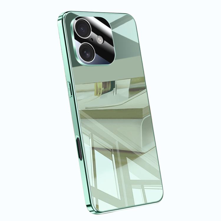 Electroplating Ice Crystal Airbag Full Coverage Shockproof Phone Case, For iPhone 16e / 17e, For iPhone 17 Pro Max, For iPhone 17 Pro, For iPhone 17, For iPhone Air, For iPhone 16 Pro Max, For iPhone 16 Pro, For iPhone 16 Plus