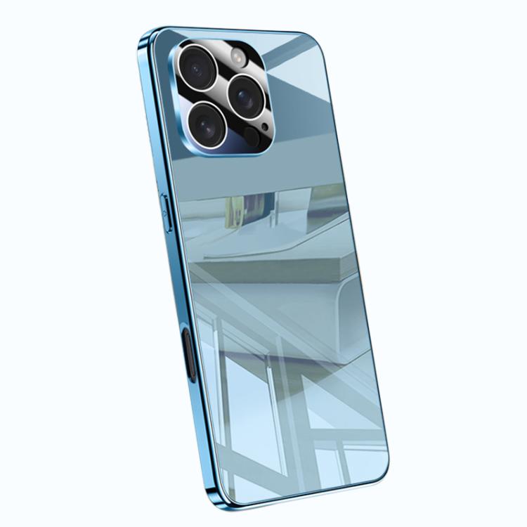 Electroplating Ice Crystal Airbag Full Coverage Shockproof Phone Case, For iPhone 16e / 17e, For iPhone 17 Pro Max, For iPhone 17 Pro, For iPhone 17, For iPhone Air, For iPhone 16 Pro Max, For iPhone 16 Pro, For iPhone 16 Plus