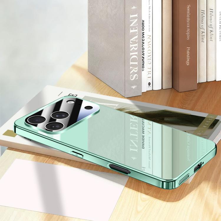 Electroplating Ice Crystal Airbag Full Coverage Shockproof Phone Case, For iPhone 16e / 17e, For iPhone 17 Pro Max, For iPhone 17 Pro, For iPhone 17, For iPhone Air, For iPhone 16 Pro Max, For iPhone 16 Pro, For iPhone 16 Plus