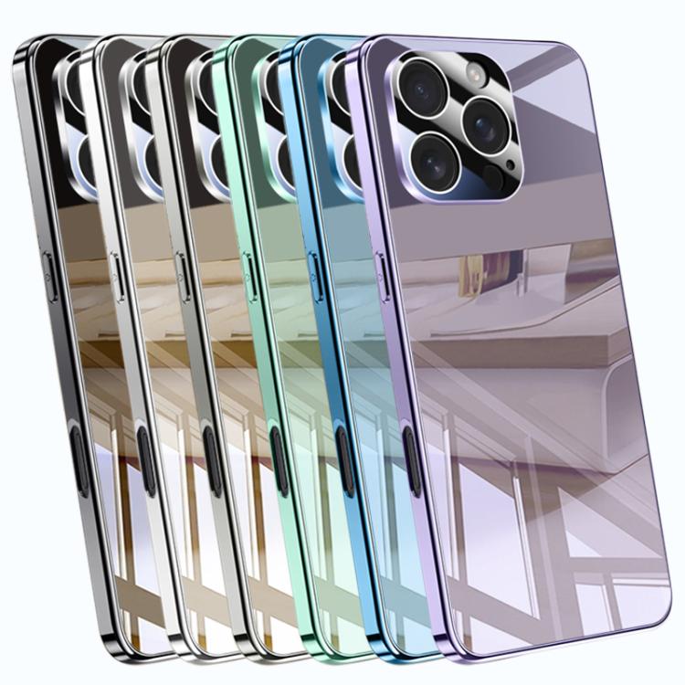 Electroplating Ice Crystal Airbag Full Coverage Shockproof Phone Case, For iPhone 16e / 17e, For iPhone 17 Pro Max, For iPhone 17 Pro, For iPhone 17, For iPhone Air, For iPhone 16 Pro Max, For iPhone 16 Pro, For iPhone 16 Plus