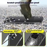 Electroplating Ice Crystal Airbag Full Coverage Shockproof Phone Case, For iPhone 14 Pro Max, For iPhone 13 Pro Max, For iPhone 13 Pro, For iPhone 13, For iPhone 12, For iPhone 12 Pro Max, For iPhone 12 Pro