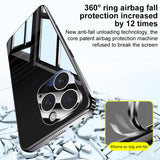 Electroplating Ice Crystal Airbag Full Coverage Shockproof Phone Case, For iPhone 16, For iPhone 15 Pro Max, For iPhone 15 Pro, For iPhone 15 Plus, For iPhone 15, For iPhone 14 Plus, For iPhone 14, For iPhone 14 Pro
