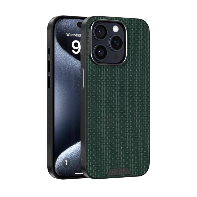 ABEEL Ruyi Pattern 6D Micro Relief MagSafe Leather Phone Case, For iPhone 15, For iPhone 14 Plus, For iPhone 14, For iPhone 14 Pro, For iPhone 14 Pro Max, For iPhone 13 Pro Max, For iPhone 13 Pro, For iPhone 13