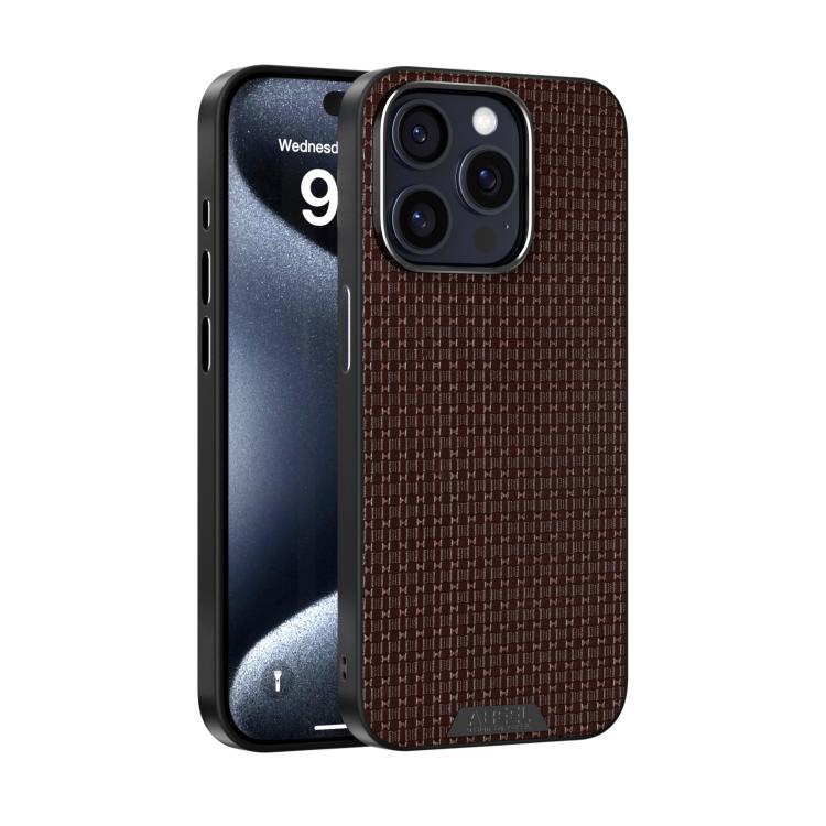 ABEEL Ruyi Pattern 6D Micro Relief MagSafe Leather Phone Case, For iPhone 15, For iPhone 14 Plus, For iPhone 14, For iPhone 14 Pro, For iPhone 14 Pro Max, For iPhone 13 Pro Max, For iPhone 13 Pro, For iPhone 13