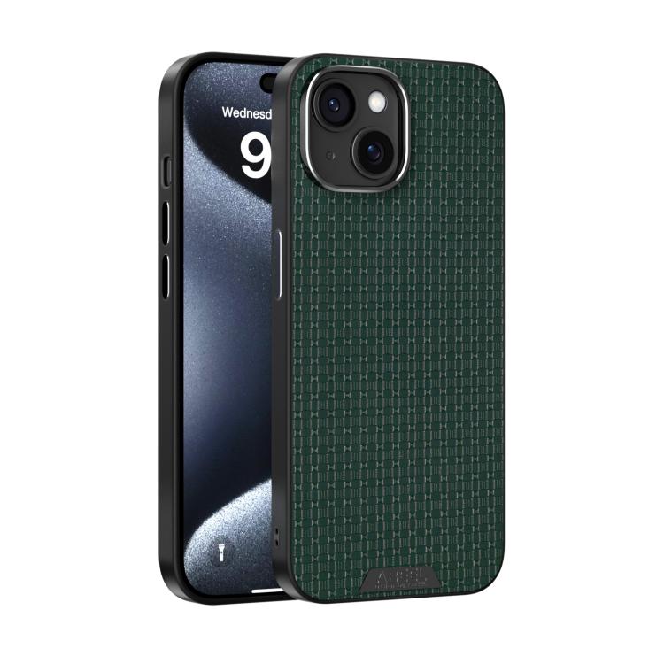 ABEEL Ruyi Pattern 6D Micro Relief MagSafe Leather Phone Case, For iPhone 15, For iPhone 14 Plus, For iPhone 14, For iPhone 14 Pro, For iPhone 14 Pro Max, For iPhone 13 Pro Max, For iPhone 13 Pro, For iPhone 13