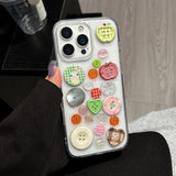 Epoxy Acrylic Hybrid TPU Phone Case, For iPhone 13, For iPhone 12, For iPhone 12 Pro Max, For iPhone 12 Pro, For iPhone 11