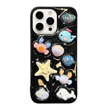Epoxy Acrylic Hybrid TPU Phone Case, For iPhone 13, For iPhone 12, For iPhone 12 Pro Max, For iPhone 12 Pro, For iPhone 11