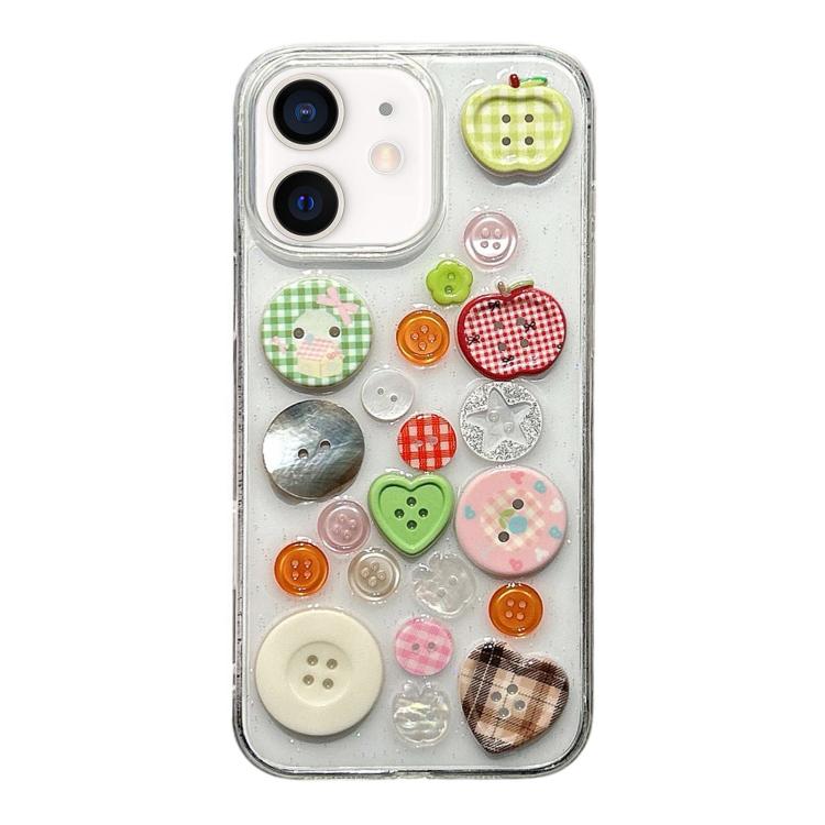Epoxy Acrylic Hybrid TPU Phone Case, For iPhone 13, For iPhone 12, For iPhone 12 Pro Max, For iPhone 12 Pro, For iPhone 11