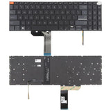 US Version Backlit Laptop Keyboard for Asus Vivobook Pro 15X OLED K6501 M6501, K6501 (Black), K6501 (White)