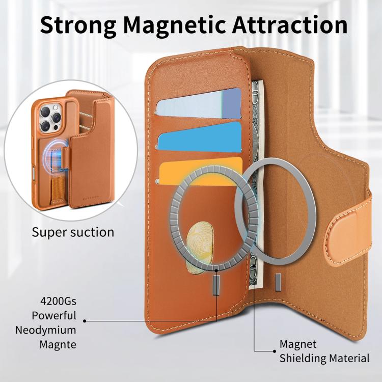 CaseNeo Finger Grip Strap MagSafe Leather Phone Case, For iPhone 18 / 17, For iPhone 18 Pro / 17 Pro, For iPhone 18 Pro Max / 17 Pro Max, For iPhone 17e / 16e, For iPhone Air, For iPhone 16 Pro Max, For iPhone 16 Pro, For iPhone 16 Plus