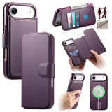 CaseNeo Finger Grip Strap MagSafe Leather Phone Case, For iPhone 17e / 16e, For iPhone 17 Pro Max, For iPhone 17 Pro, For iPhone 17, For iPhone Air, For iPhone 16 Pro Max, For iPhone 16 Pro, For iPhone 16 Plus