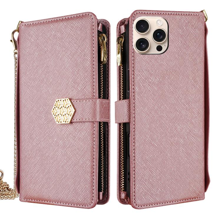 Crossbody Handle Cross Texture Leather Phone Case, For iPhone 13 Pro Max, For iPhone 13 Pro, For iPhone 12 / 12 Pro, For iPhone 12 Pro Max
