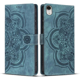 Mandala Embossed Retro Frosted Leather Phone Case, For iPhone XR, For iPhone XS Max, For iPhone 7 Plus / 8 Plus