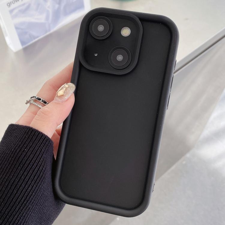 Shockproof Frame Frosted Precise Hole TPU Phone Case, For iPhone 15, For iPhone 14 Plus, For iPhone 14, For iPhone 14 Pro, For iPhone 14 Pro Max, For iPhone SE 2022 / 2020 / 8 / 7