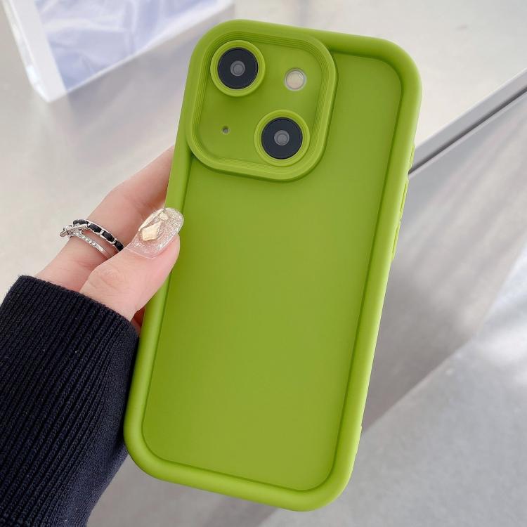 Shockproof Frame Frosted Precise Hole TPU Phone Case, For iPhone 15, For iPhone 14 Plus, For iPhone 14, For iPhone 14 Pro, For iPhone 14 Pro Max, For iPhone SE 2022 / 2020 / 8 / 7
