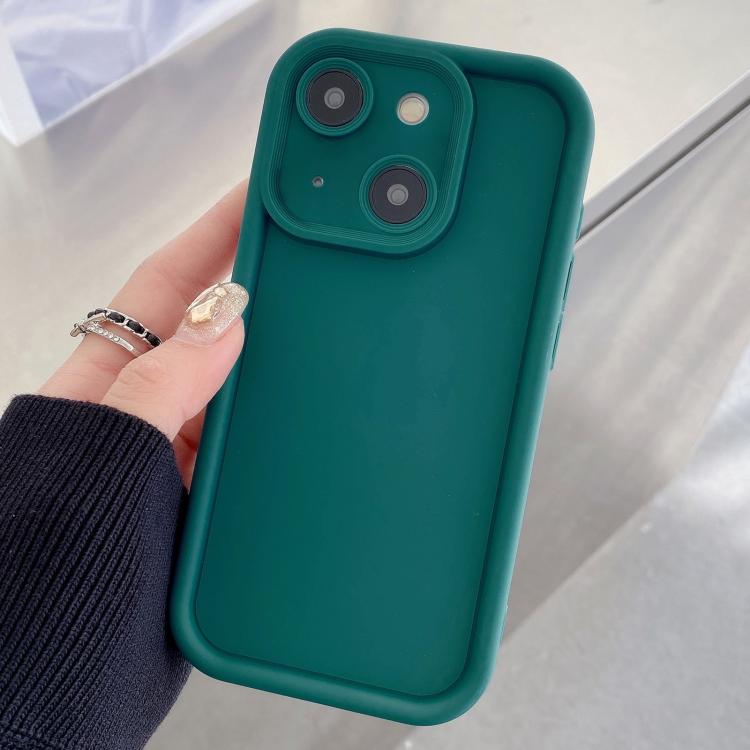 Shockproof Frame Frosted Precise Hole TPU Phone Case, For iPhone 15, For iPhone 14 Plus, For iPhone 14, For iPhone 14 Pro, For iPhone 14 Pro Max, For iPhone SE 2022 / 2020 / 8 / 7