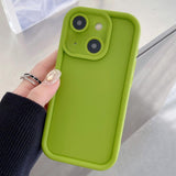 Shockproof Frame Frosted Precise Hole TPU Phone Case, For iPhone 15, For iPhone 14 Plus, For iPhone 14, For iPhone 14 Pro, For iPhone 14 Pro Max, For iPhone SE 2022 / 2020 / 8 / 7