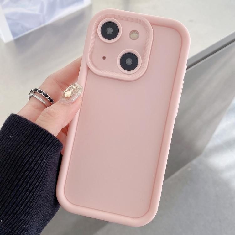 Shockproof Frame Frosted Precise Hole TPU Phone Case, For iPhone 15, For iPhone 14 Plus, For iPhone 14, For iPhone 14 Pro, For iPhone 14 Pro Max, For iPhone SE 2022 / 2020 / 8 / 7