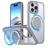 360-degree Rotating MagSafe Magnetic Holder Phone Case, For iPhone 17e / 16e, For iPhone 17 Pro Max, For iPhone 17 Pro, For iPhone 17, For iPhone Air, For iPhone 16 Pro Max, For iPhone 16 Pro, For iPhone 16 Plus