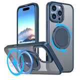 360-degree Rotating MagSafe Magnetic Holder Phone Case, For iPhone 17e / 16e, For iPhone 17 Pro Max, For iPhone 17 Pro, For iPhone 17, For iPhone Air, For iPhone 16 Pro Max, For iPhone 16 Pro, For iPhone 16 Plus