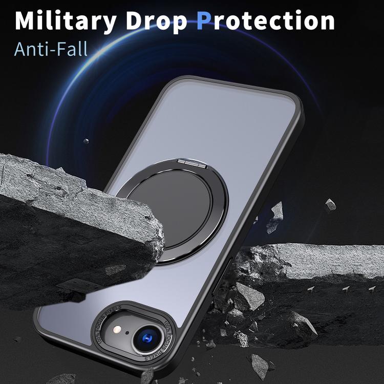 360-degree Rotating MagSafe Magnetic Holder Phone Case, For iPhone 17e / 16e, For iPhone 17 Pro Max, For iPhone 17 Pro, For iPhone 17, For iPhone Air, For iPhone 16 Pro Max, For iPhone 16 Pro, For iPhone 16 Plus