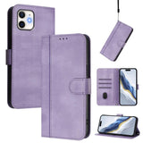 Line Splicing Buckle Retro Leather Phone Case, For iPhone 13 Pro Max, For iPhone 13 Pro, For iPhone 13 mini, For iPhone 12 / 12 Pro, For iPhone 12 Pro Max, For iPhone 12 mini