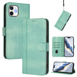 Line Splicing Buckle Retro Leather Phone Case, For iPhone 11 Pro Max, For iPhone 11, For iPhone 11 Pro, For iPhone X / XS, For iPhone XR, For iPhone XS Max
